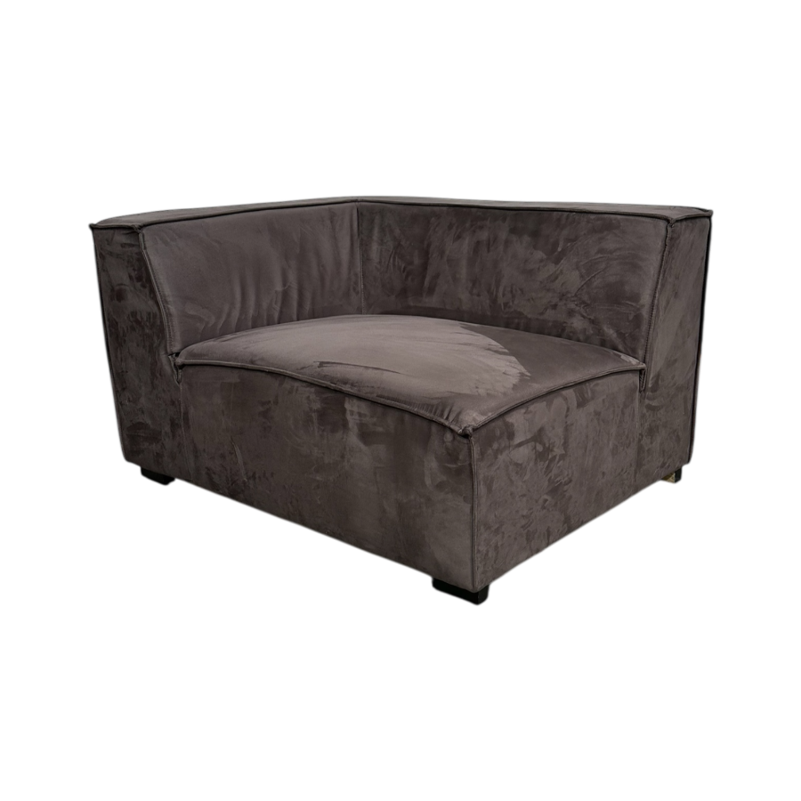 TUNE Stoffsofa links geschlossen